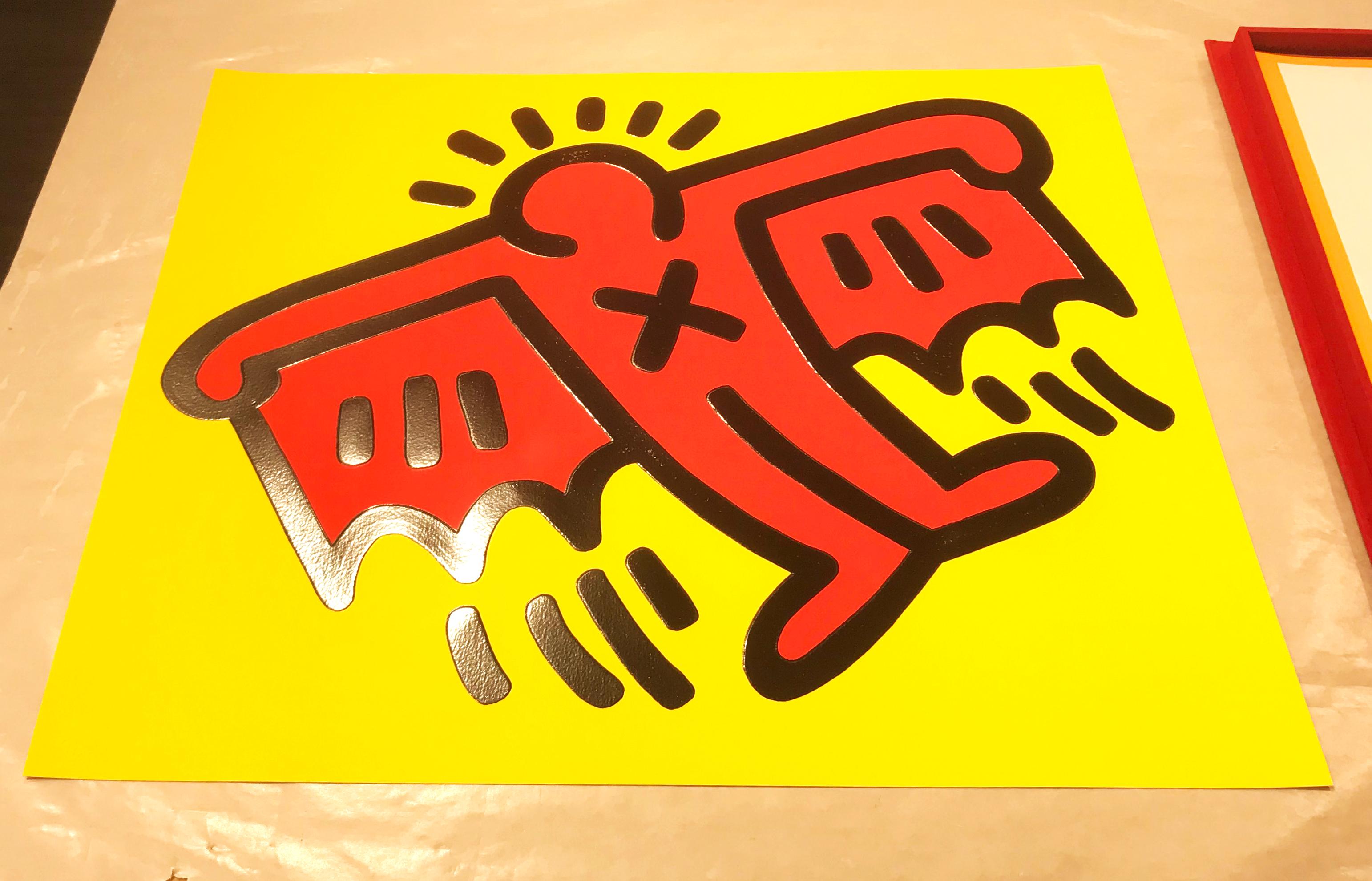X-Man from Icons Portfolio - Print by Keith Haring