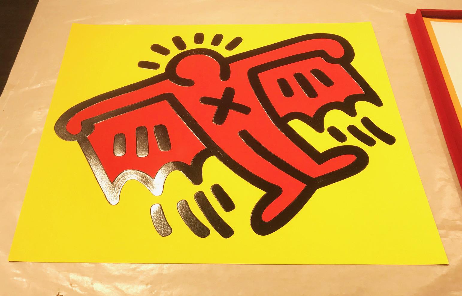 X-Man from Icons Portfolio   - Print by Keith Haring