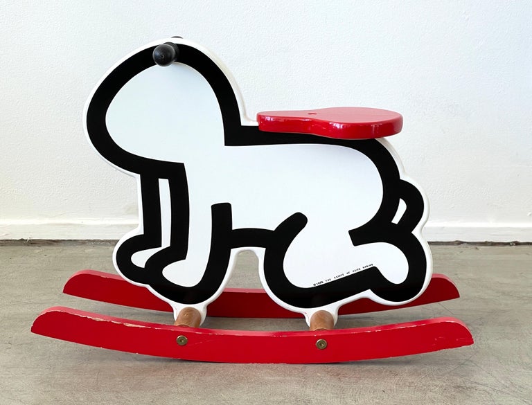 Keith haring rocking chair clearance