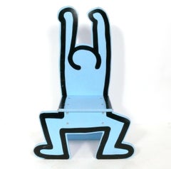 Keith Haring Sculptural Chair or Pedestal