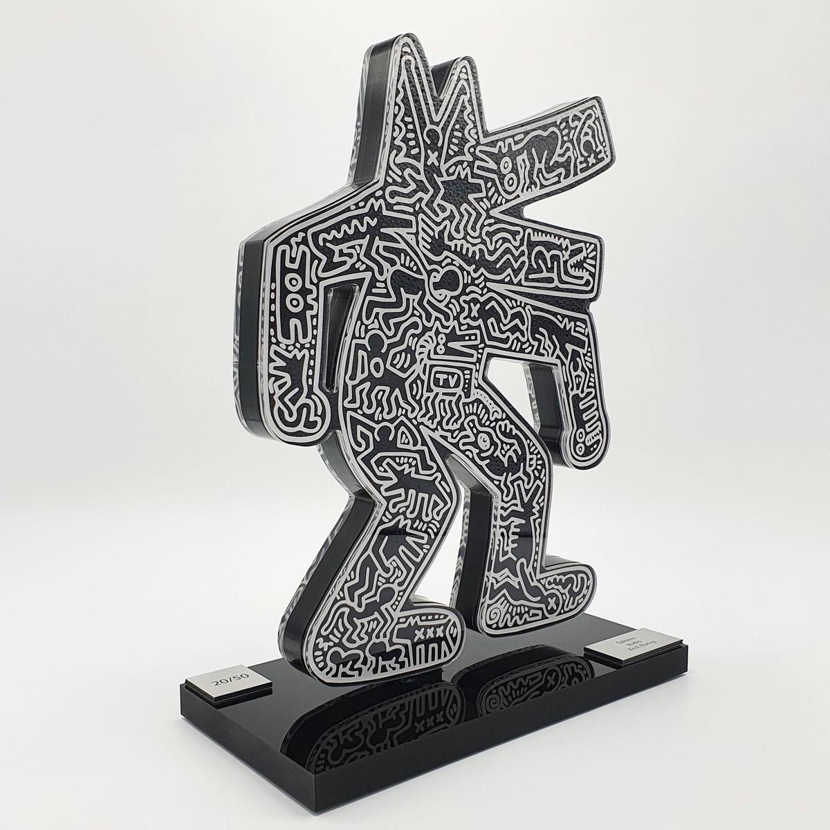Barking Dog, Contemporary artist Keith Haring.