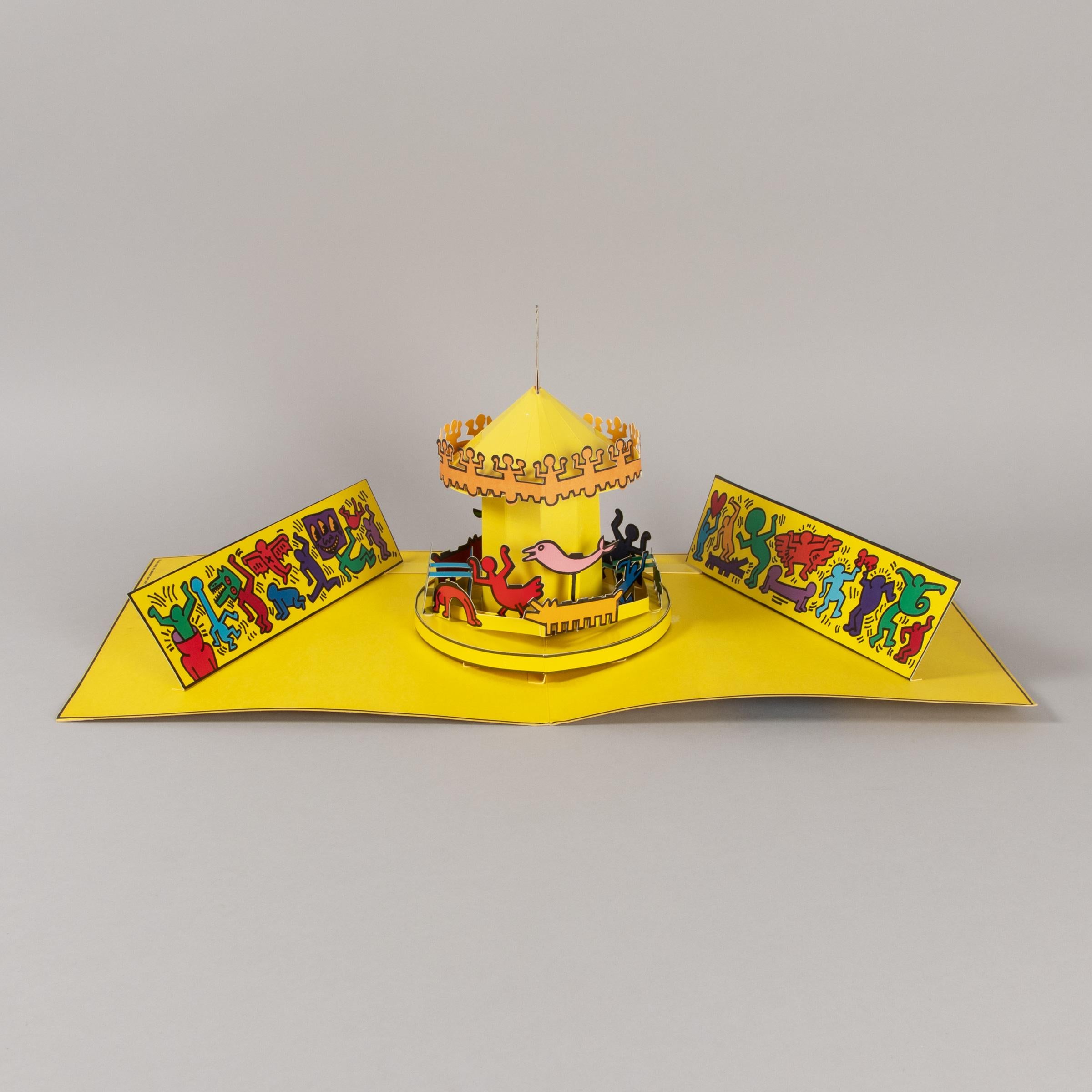 Keith Haring, Luna Luna Karussell, A Poetic Extravaganza! - Pop-Up Multiple For Sale 3