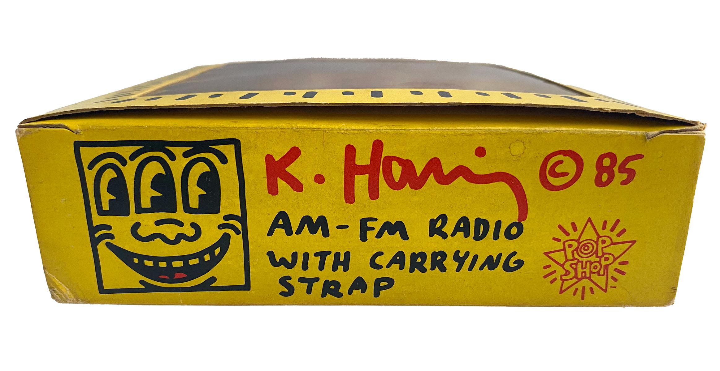 Keith Haring Pop Shop radio 1985 (Keith Haring Pop Shop 1985) For Sale 2