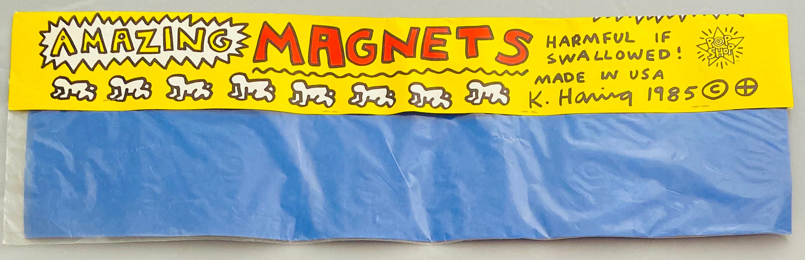 Original Keith Haring Pop Shop magnets (unopened set of 6) 2