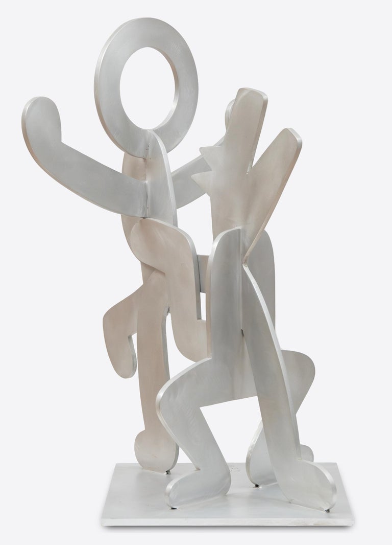 Untitled (Figure Balancing On Dog)