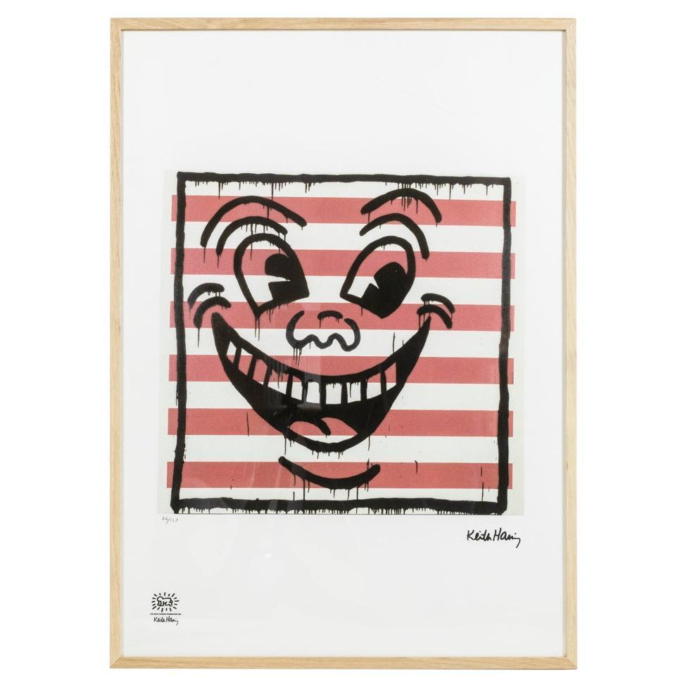Keith Haring, Silkscreen, 1990s For Sale