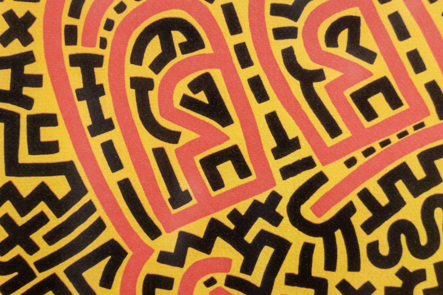 20th Century Keith Haring, Silkscreen, 1990s For Sale