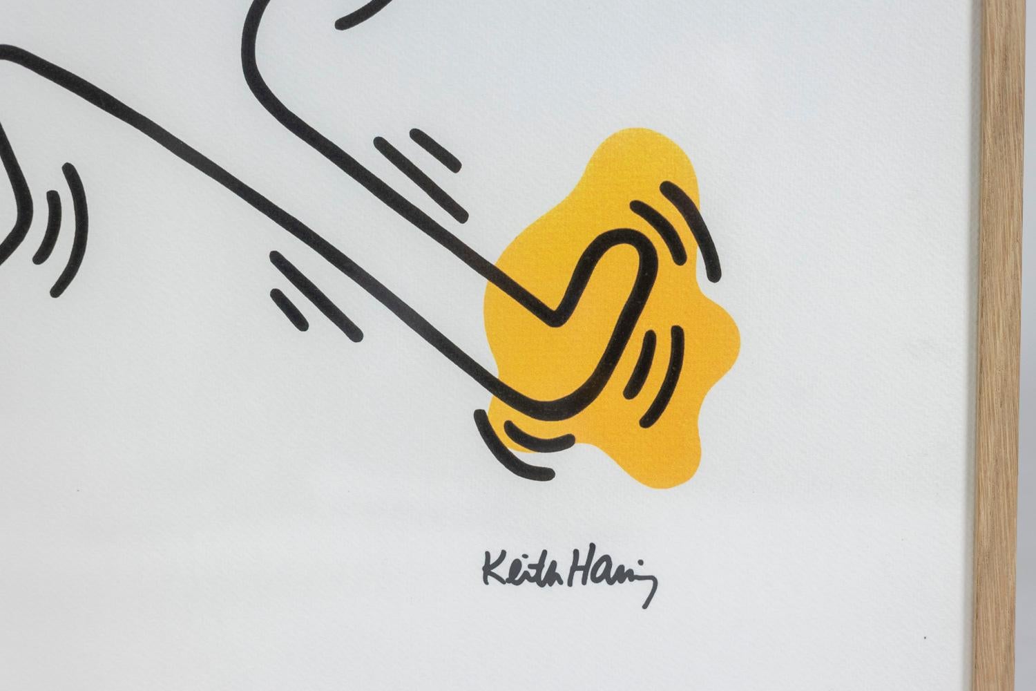 Keith Haring, Silkscreen, 1990s For Sale 1