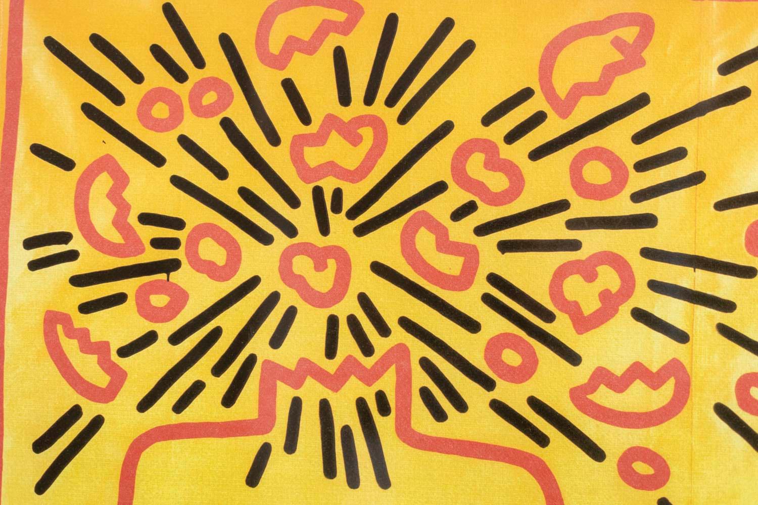 Keith Haring, Silkscreen, 1990s For Sale 4