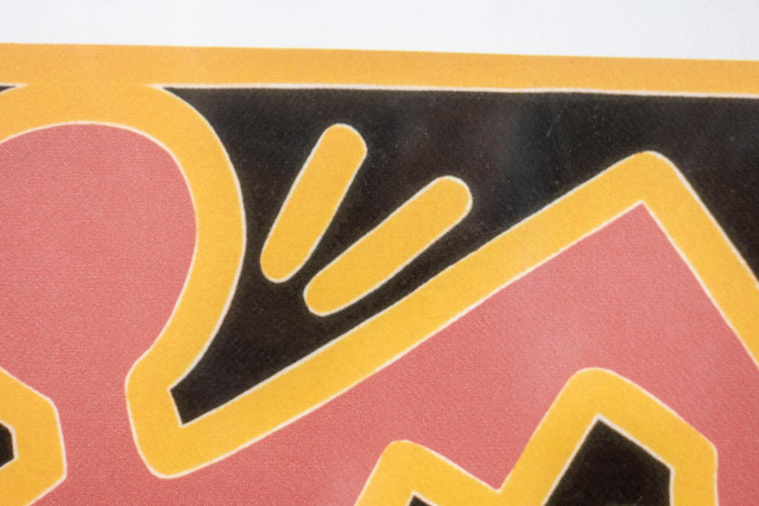 Keith Haring, Silkscreen, 1990s For Sale 5