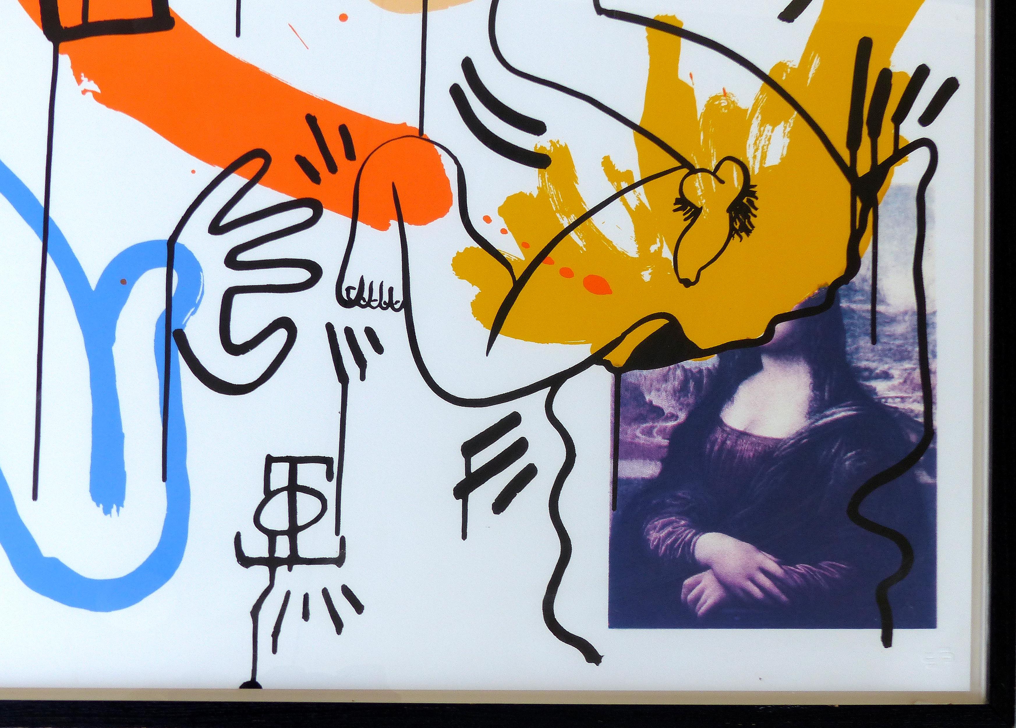 20th Century Keith Haring Silkscreen Print 