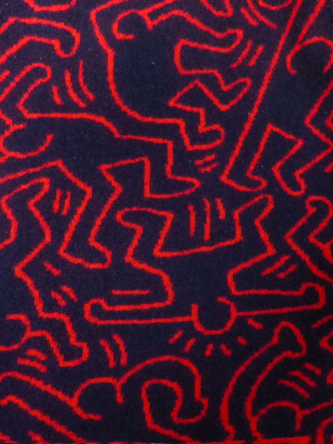 Red Keith Haring Skirt by Jean-Charles de Castelbajac Circa 1990/2000