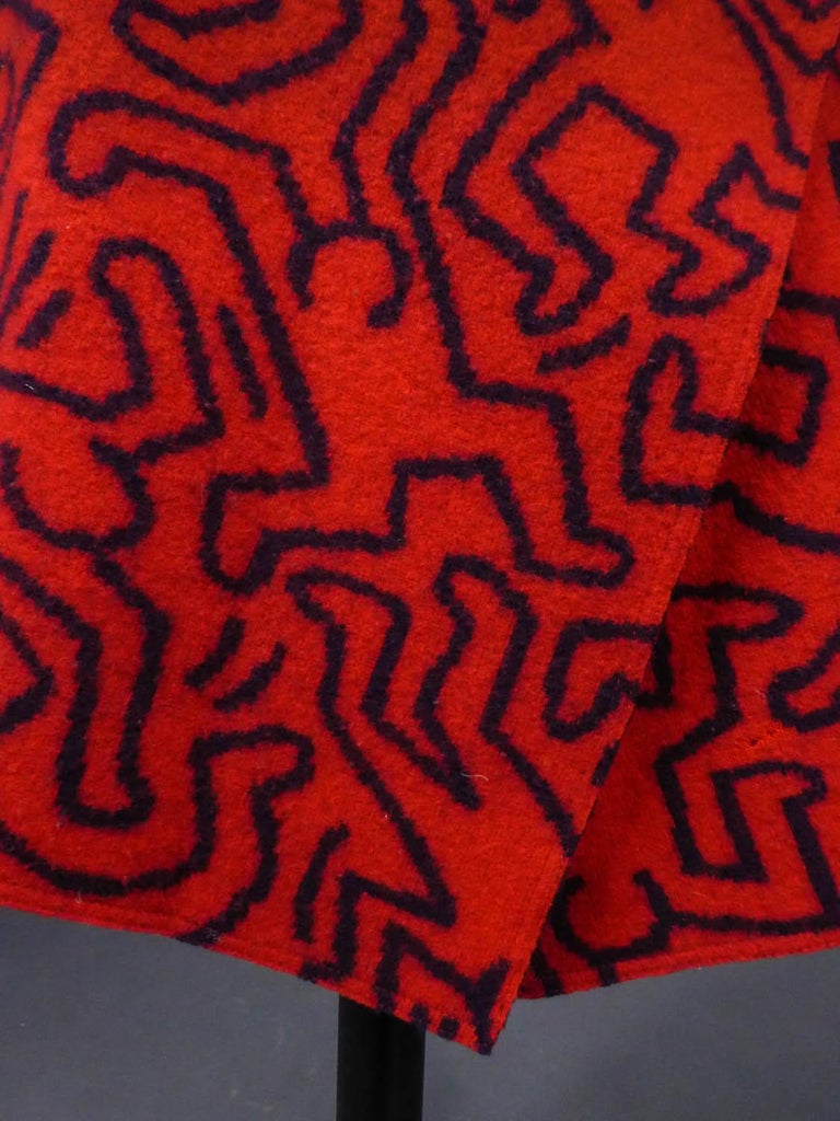 Keith Haring Skirt by Jean-Charles de Castelbajac Circa 1990/2000 For Sale 4