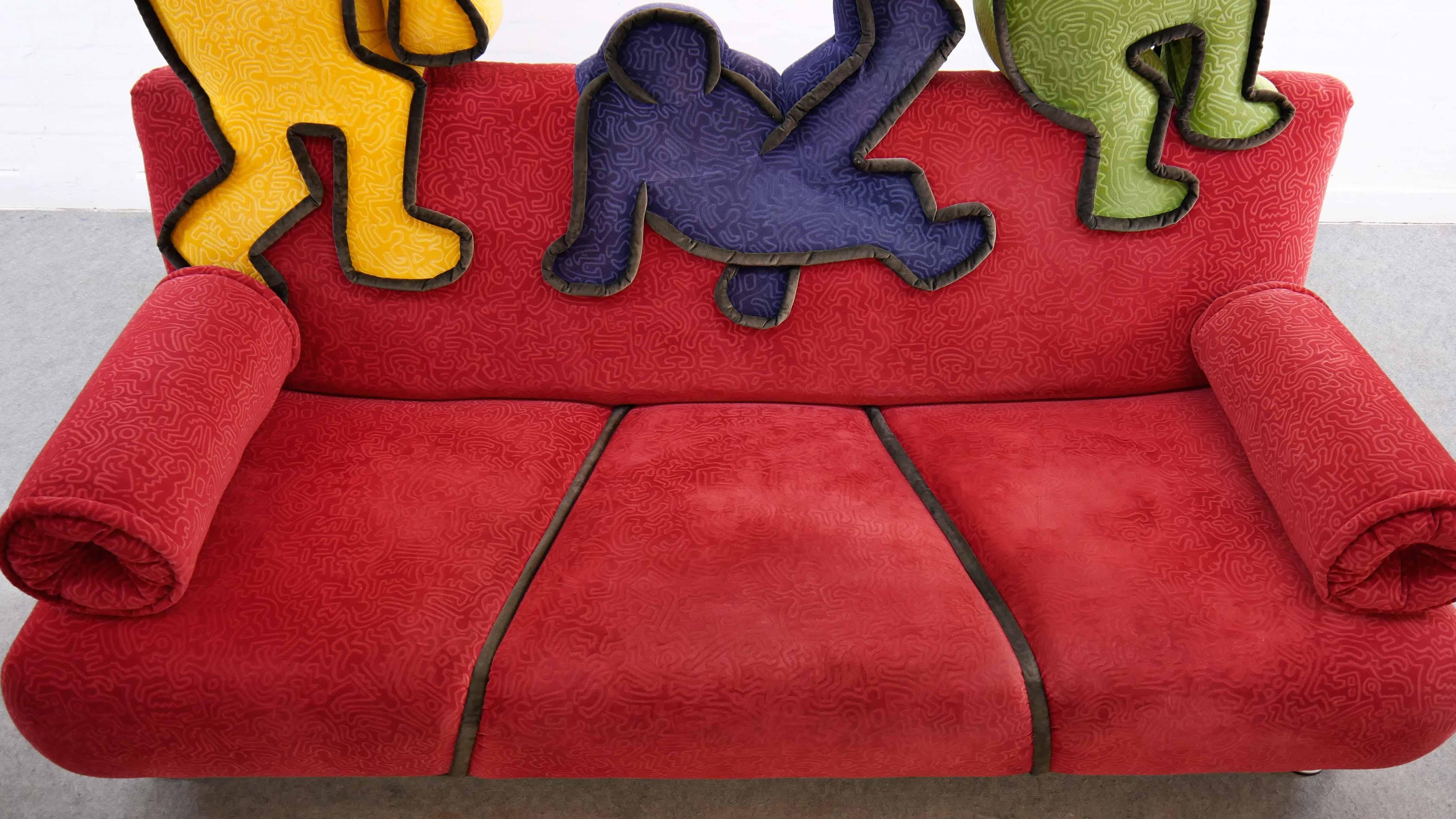 Keith Haring Sofa by Bretz 2002 Pop Art 4