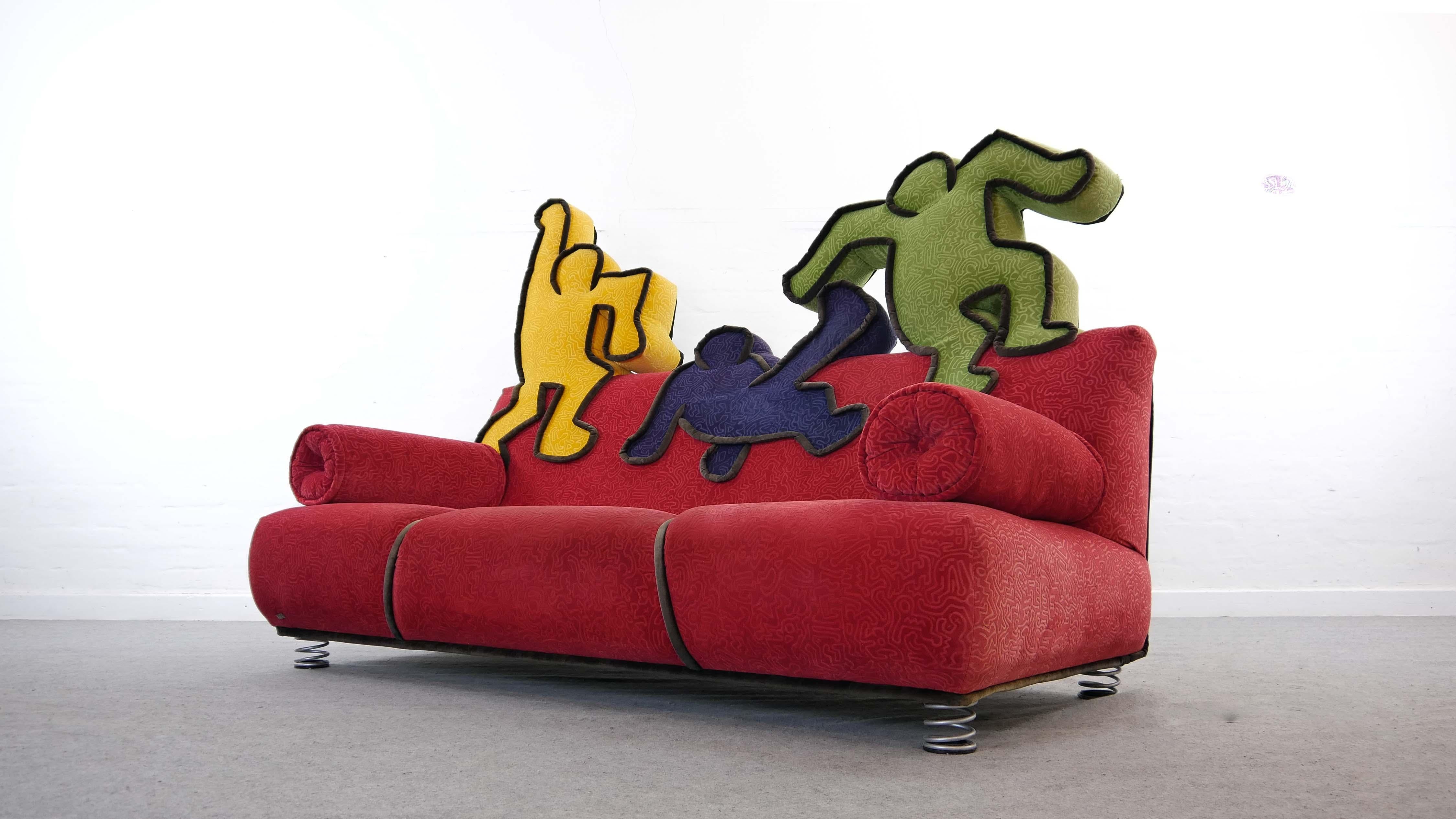 keith haring couch