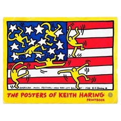 Keith Haring „The Posters of Keith Haring“ – Druckbuch, Set mit fünf Postern, 1993