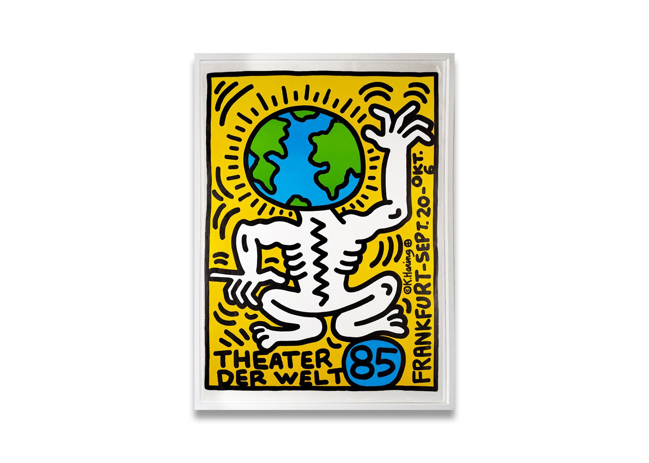 Keith Haring: Theater der Welt, Frankfurt (Moderne der Mitte des Jahrhunderts) im Angebot