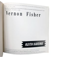 Keith Haring Vernon Fisher 1982 catalog