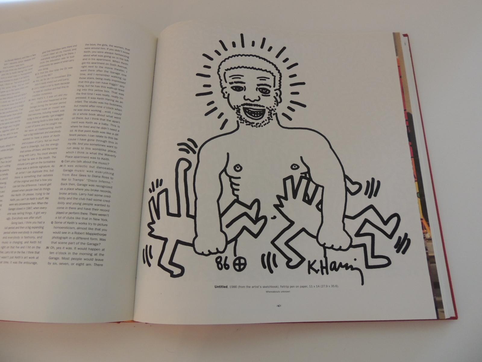 Modern Keith Haring Vintage Coffee Table Hardcover Book by the Whitney Museum