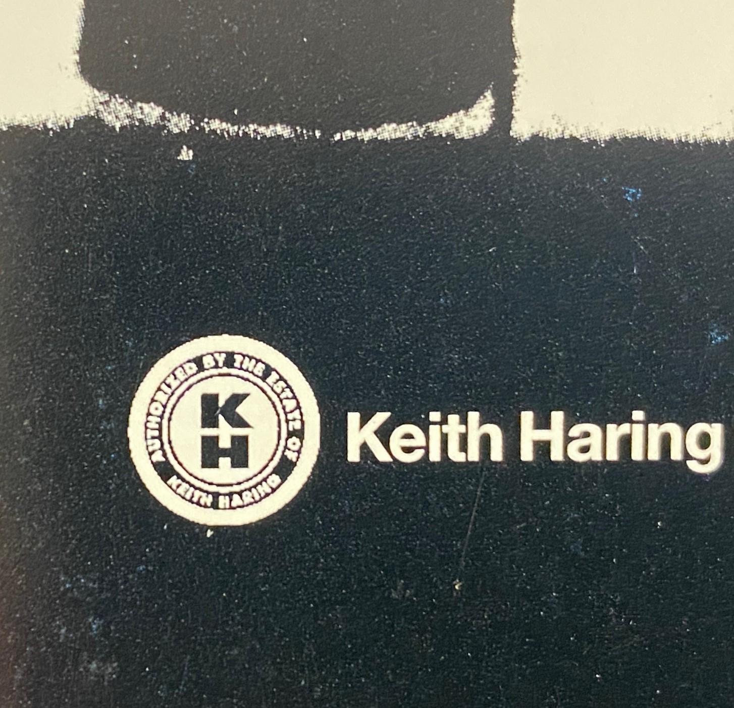 Affiche lithographique Pop Shop te Neues de Keith Haring, 1996 en vente 8