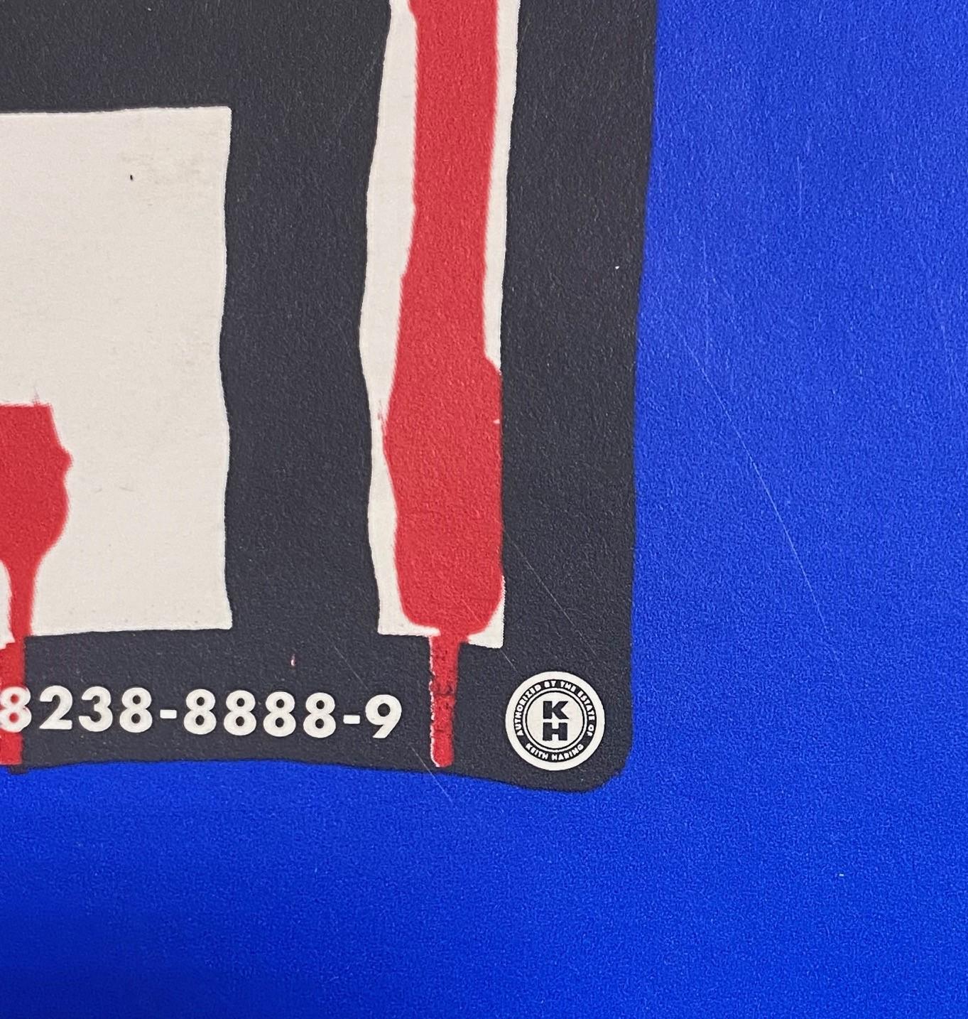 Vintage NYC Pop Shop te Neues Art Lithographie-Poster, Rotes Zimmer, von Keith Haring, Vintage, 1993 im Angebot 5