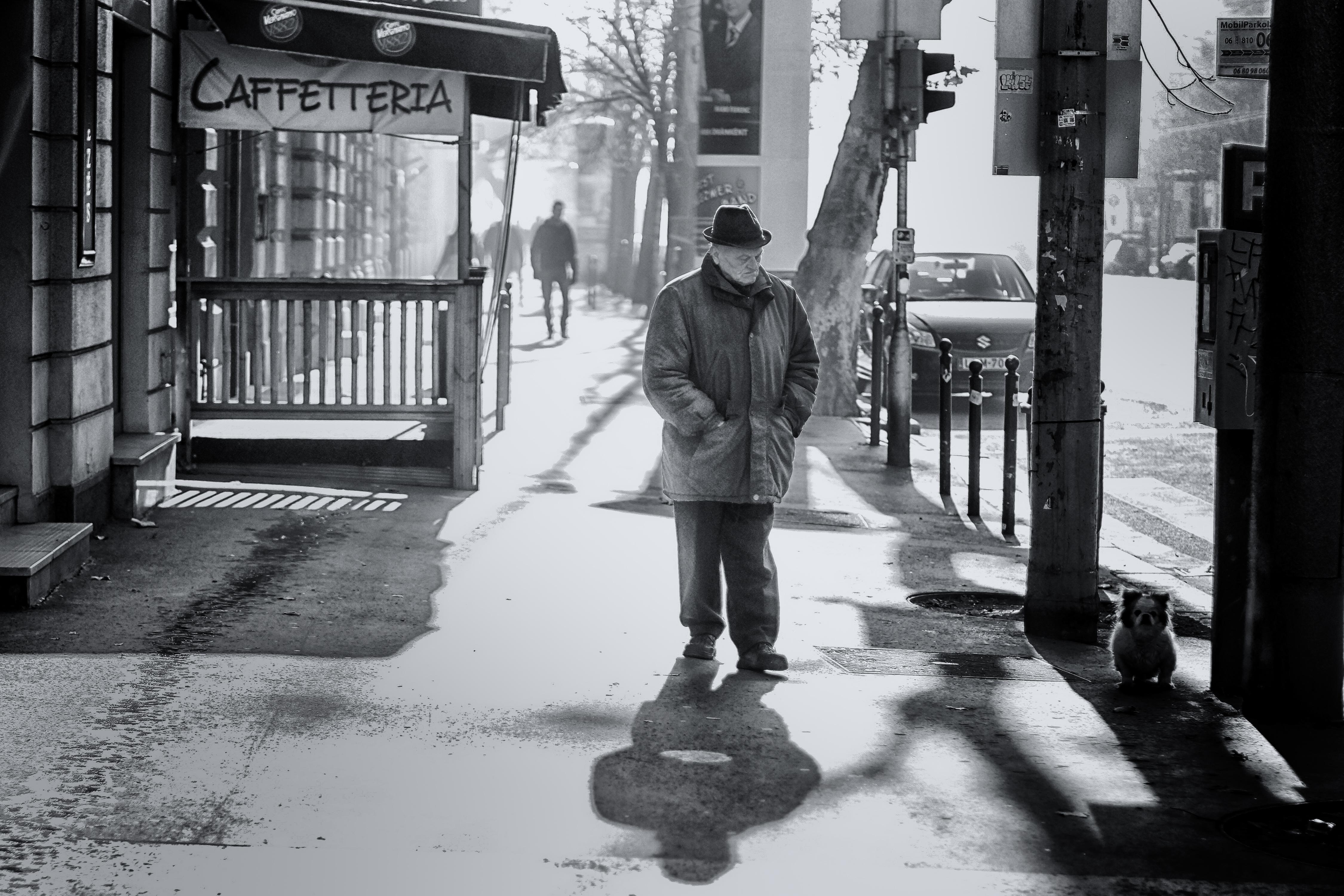 Keith Ladzinski Figurative Photograph - Morning Walk