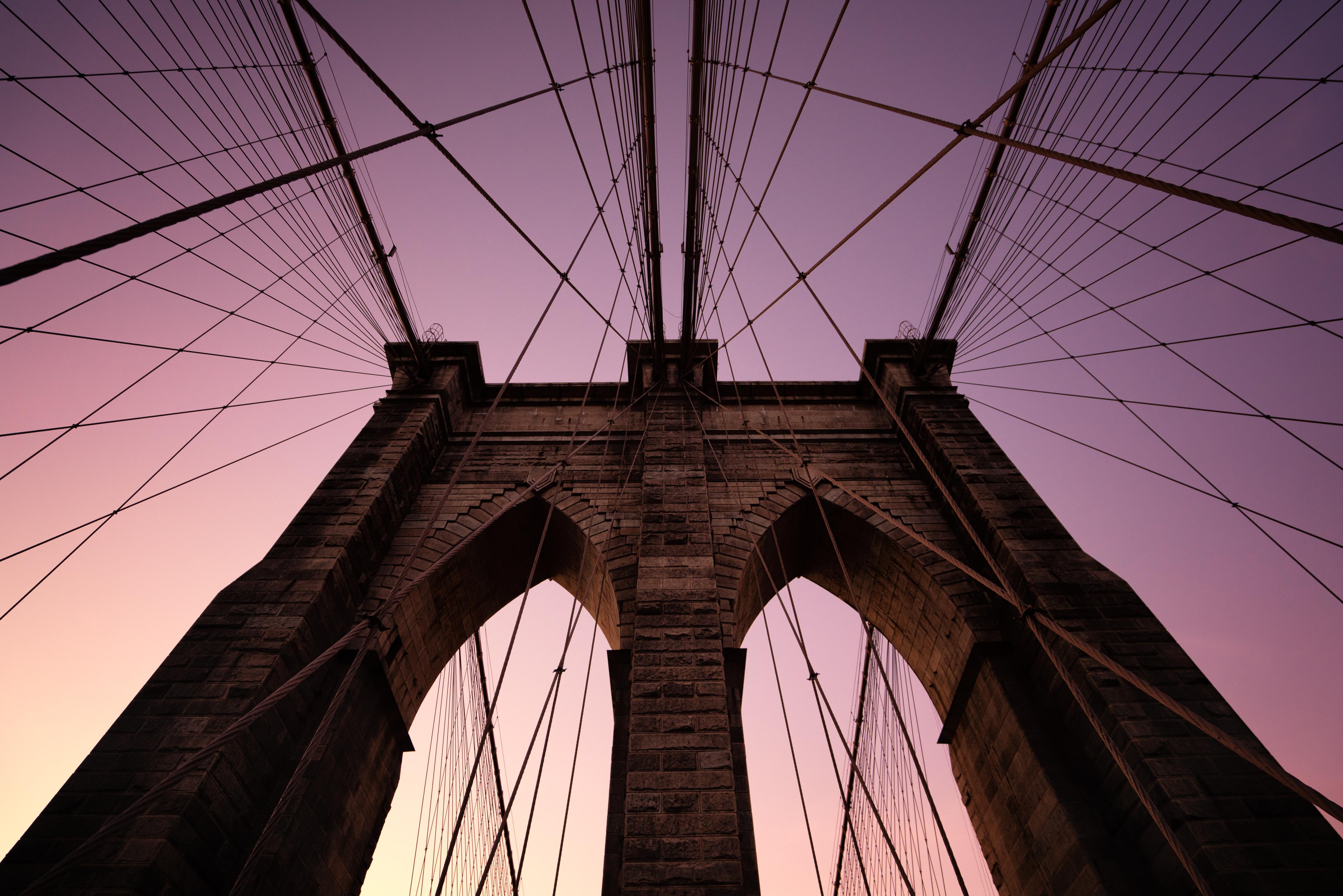 Keith Ladzinski Color Photograph - Path to Brooklyn
