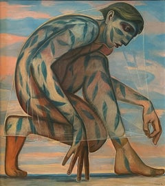 « Décception », Keith McIntyre, figure surréaliste, artiste écossais