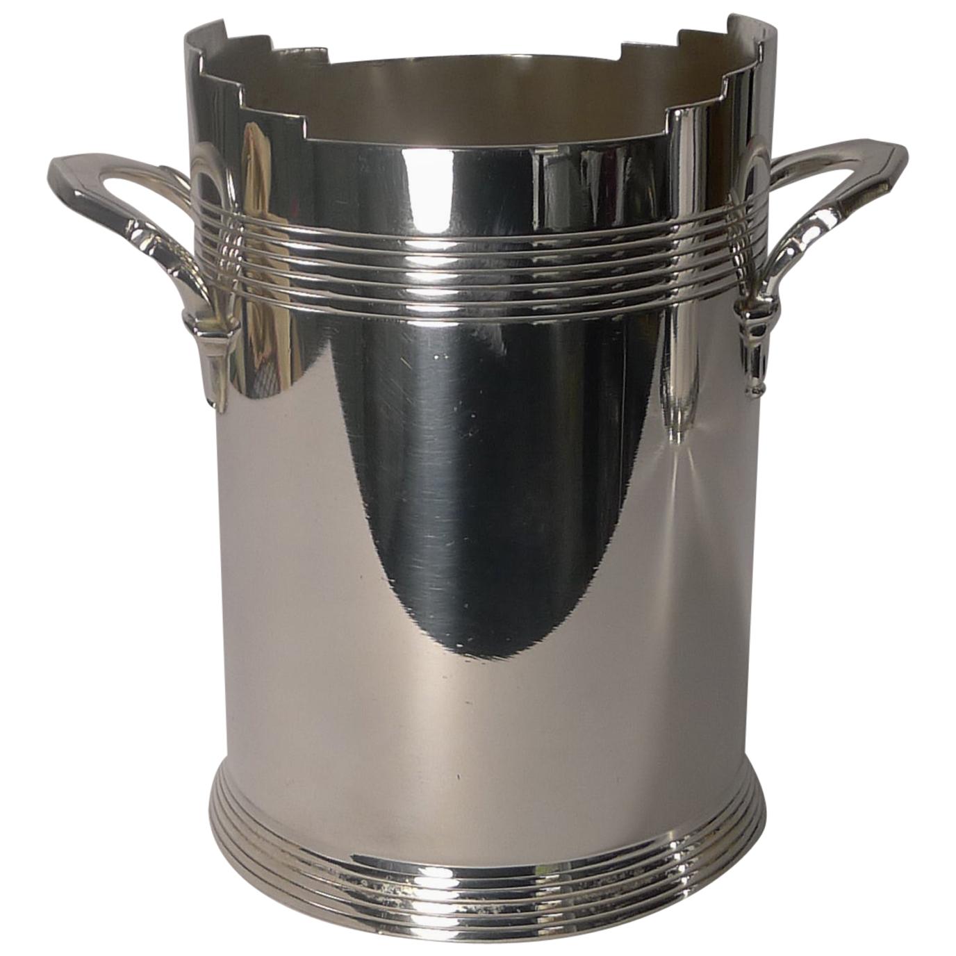 Keith Murray for Mappin & Webb, Bottle Holder / Coaster, circa 1932