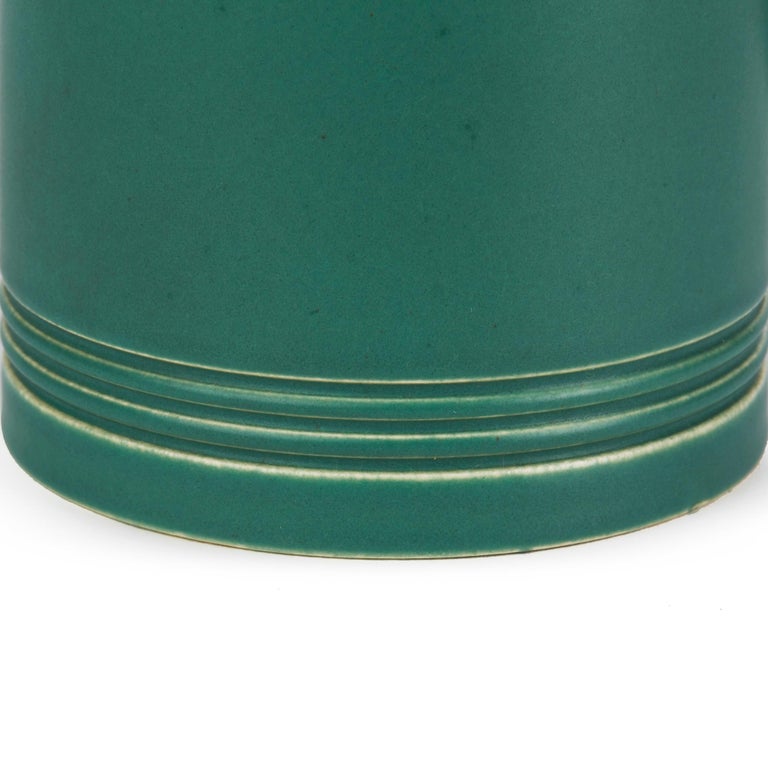 Keith Murray for Wedgwood Iconic Green Art Deco Mug, circa 1935 at ...