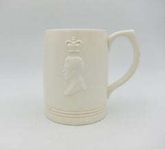 1937 Commemorative Coronation Mug King Edward VIII Keith Murray for Wedgwood