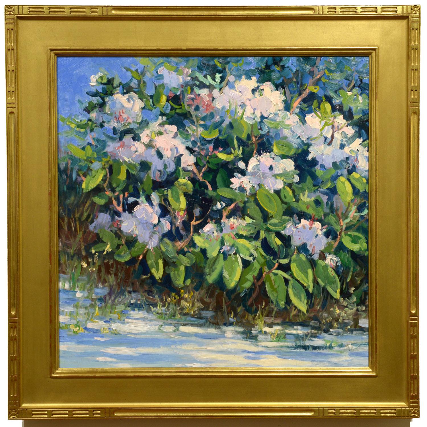 Rhododendron - Painting by Keith Oehmig