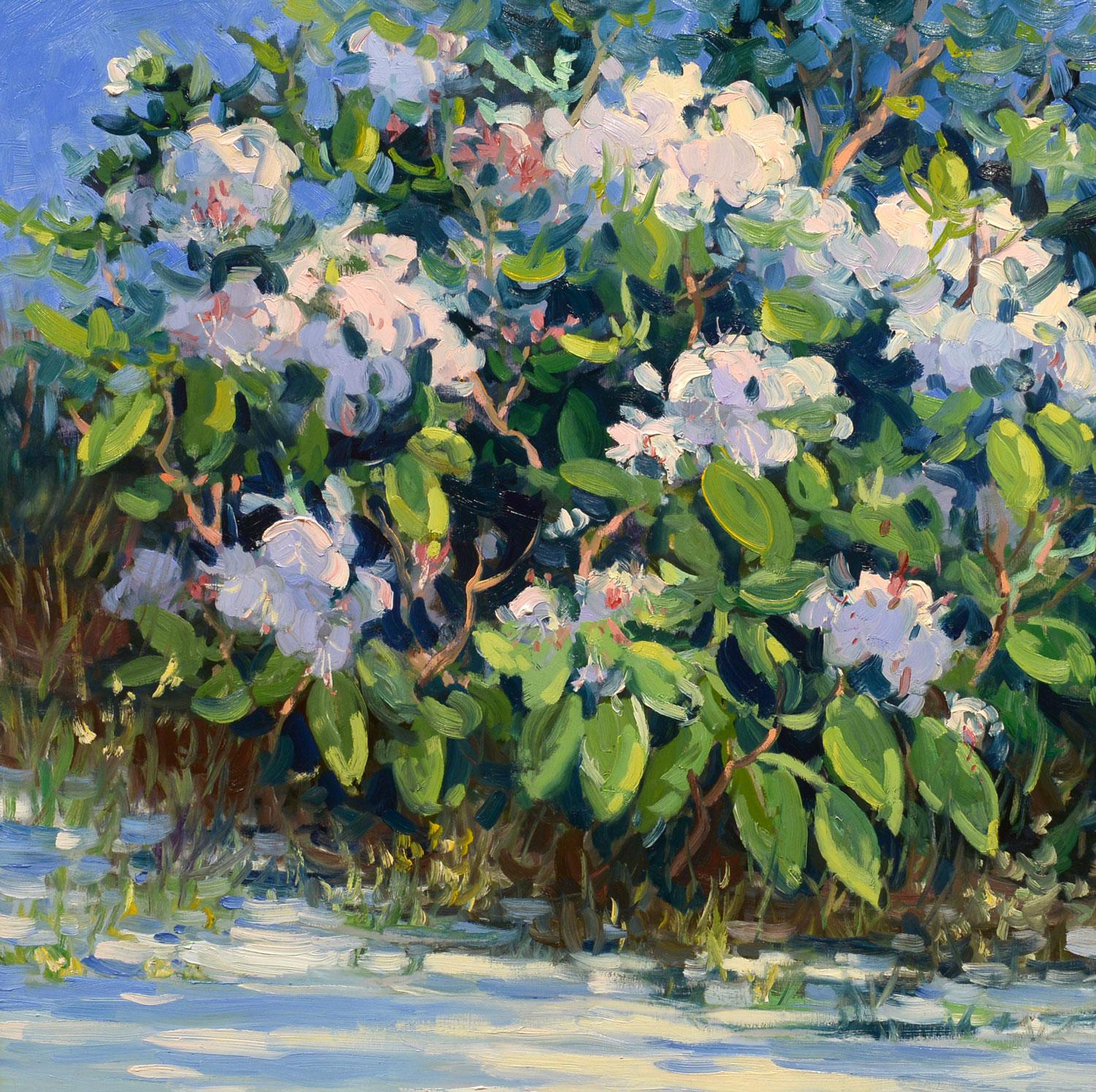 Keith Oehmig Landscape Painting - Rhododendron