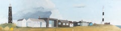 Dungeness, Oil on Board Painting by Keith Purser, 2020