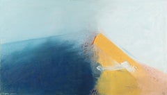 Goldküste, Ölgemälde auf Tafel, Gemälde von Keith Purser, 2020