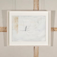 Pittura a olio e matita su tavola "Cranefly" di Keith Purser