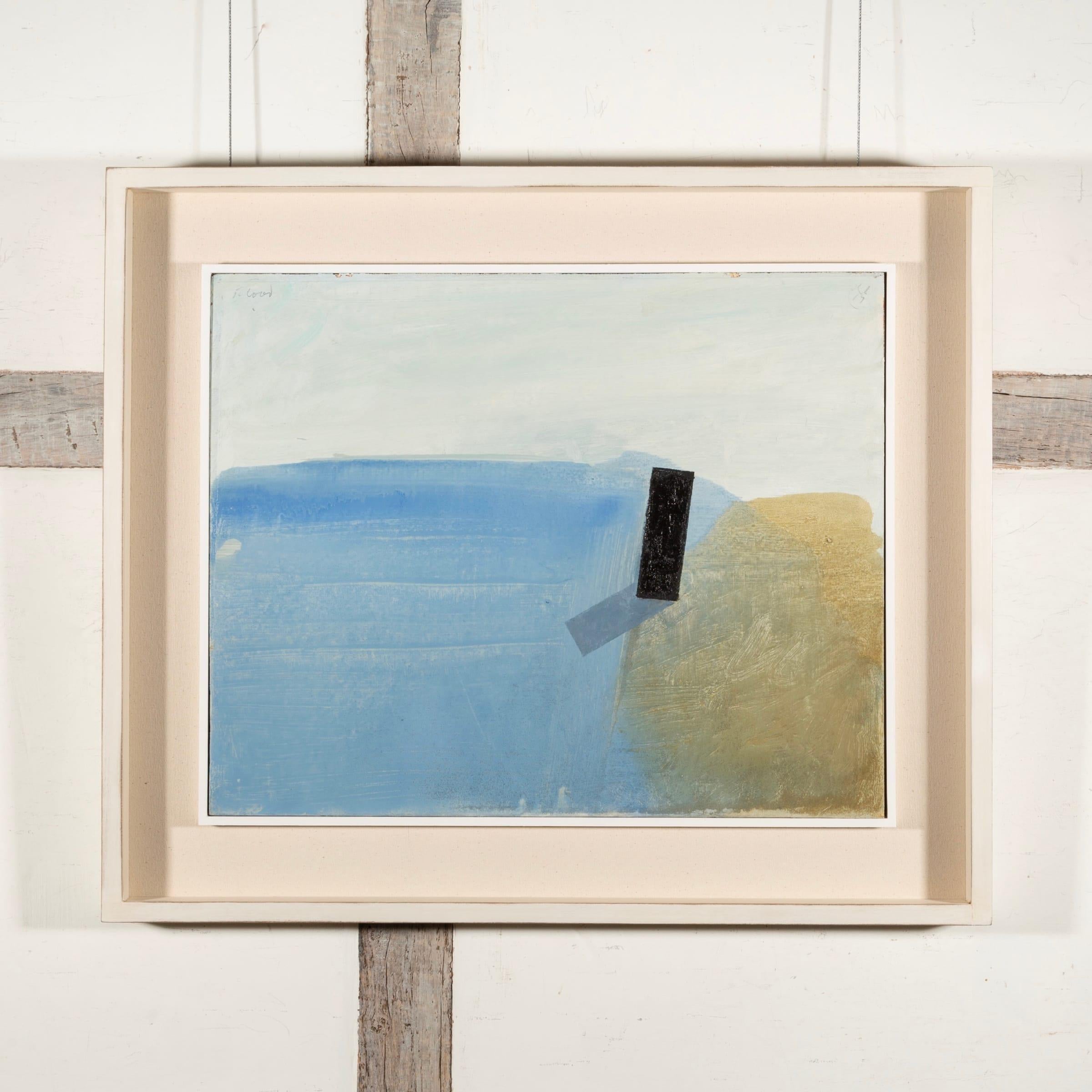 Oil and Sand on Panel 'Flood' Painting by Keith Purser, 2015 For Sale 1