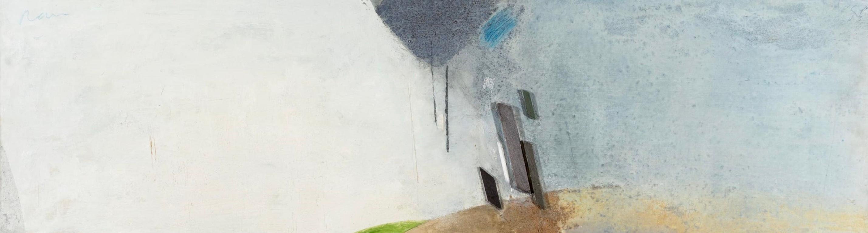 Rain, peinture à l'huile sur carton de Keith Purser B. 1944

Informations complémentaires :
Médium : Huile sur panneau
Dimensions : 27 x 100 cm
10 5/8 x 39 3/8 in
Signé avec les initiales et daté

Keith Purser vit et travaille à la limite de