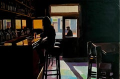 A Guy Walks into a Bar, Original Painting