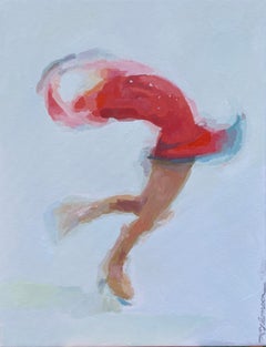 Figurative Skater, Original Painting