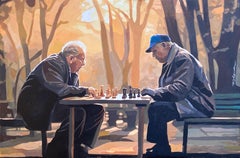 Gamers, Original Painting