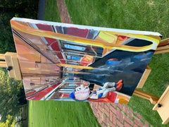 Out to the Ballgame, Original Painting