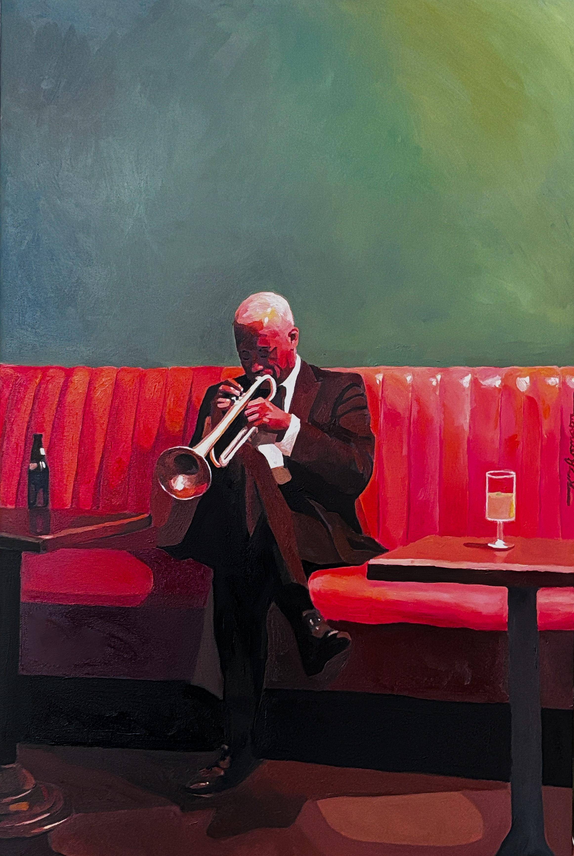 Round Two A&M., Pittura originale - Mixed Media Art di Keith Thomson