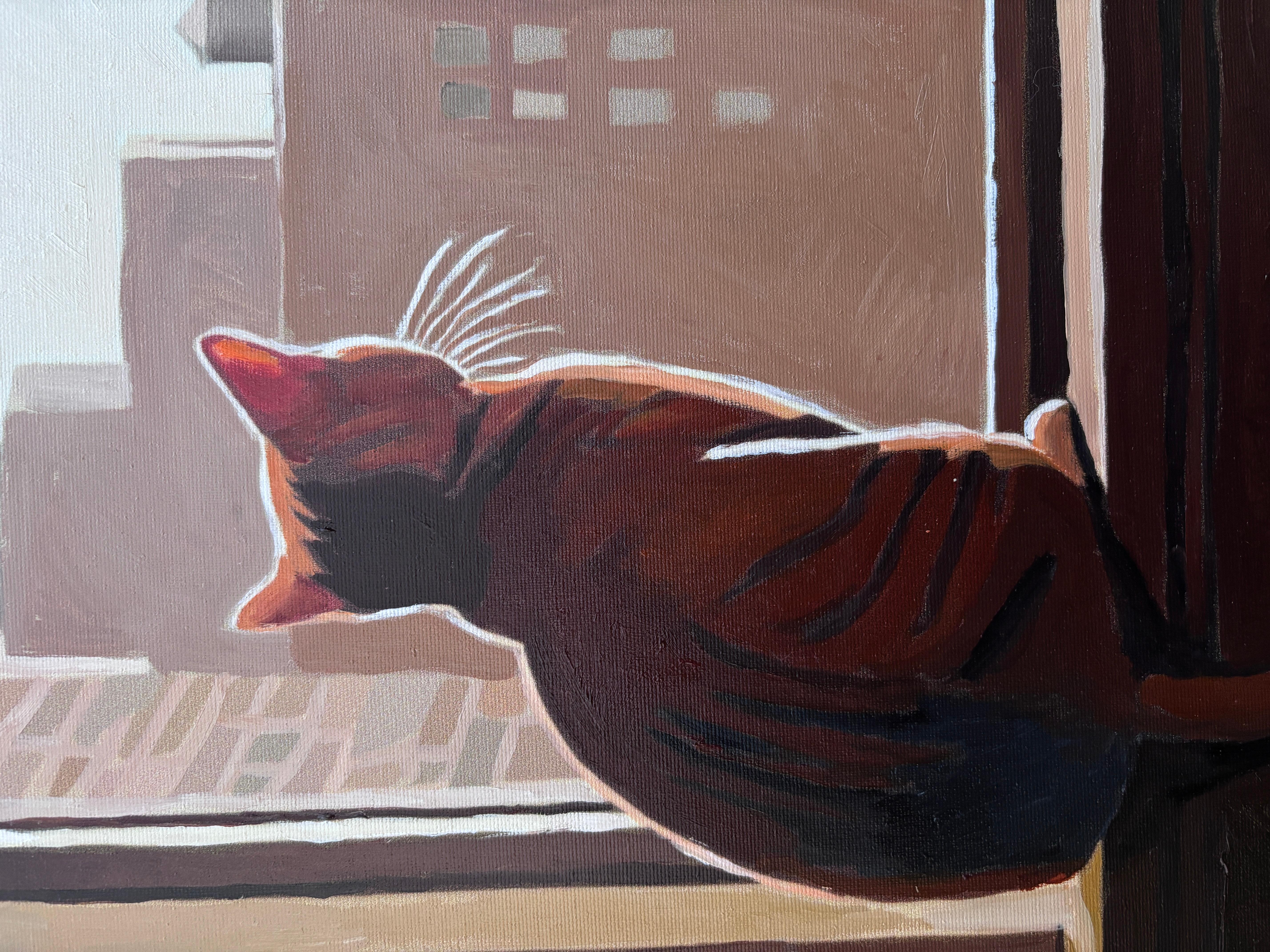 The Birdwatcher, Originalgemälde im Angebot 1