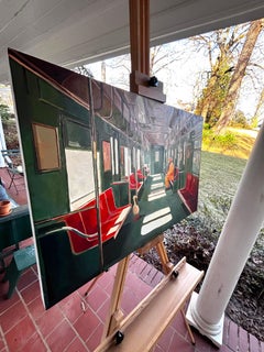 An Odd Duck, Oil Painting