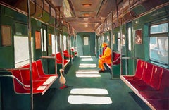 An Odd Duck, Oil Painting