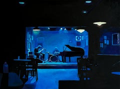Blues, Pittura a olio