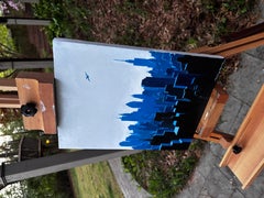 Early Bird, Oil Painting