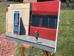 Ascensore?, Pittura a olio