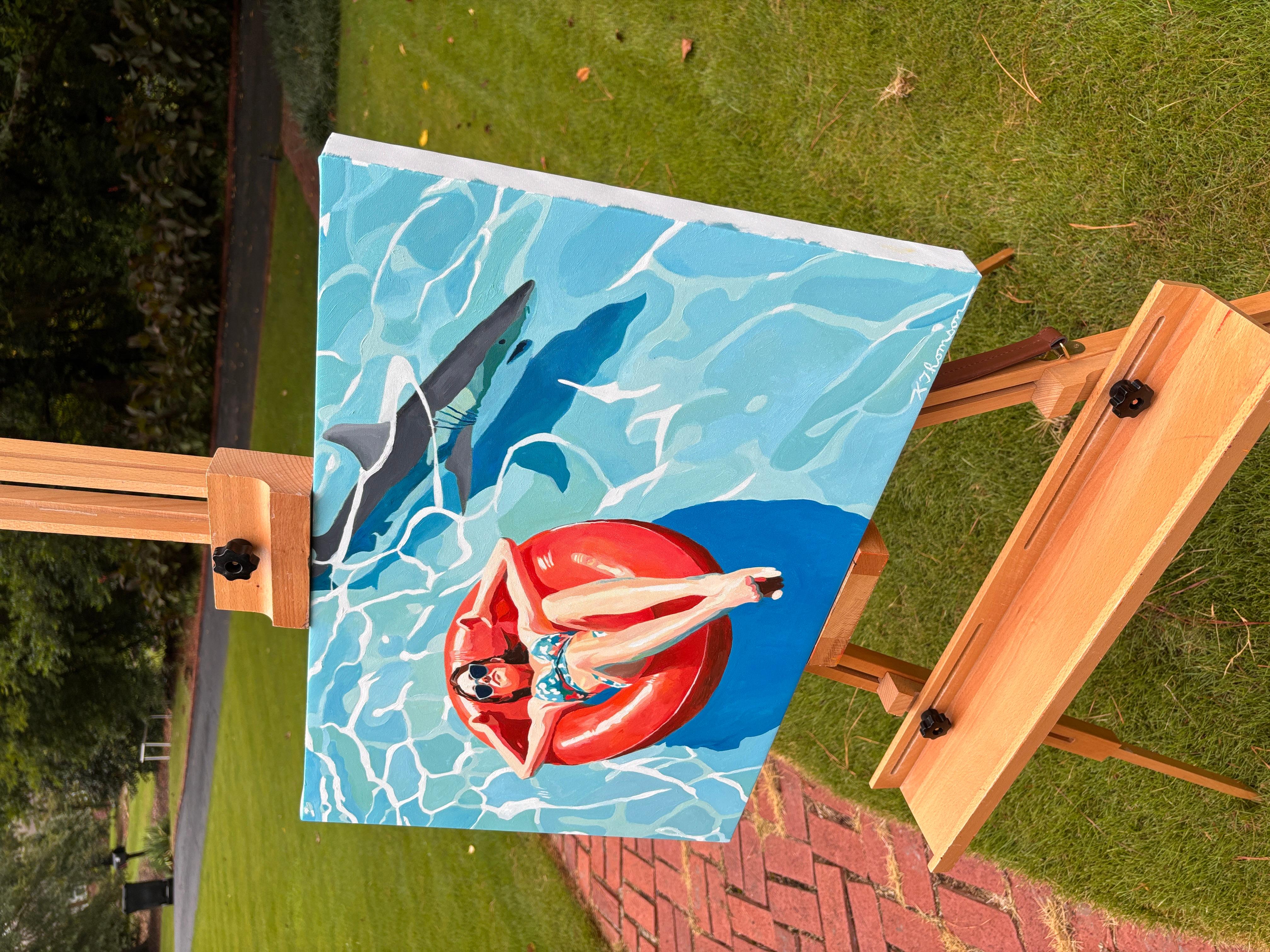 Finn, Ölgemälde – Painting von Keith Thomson